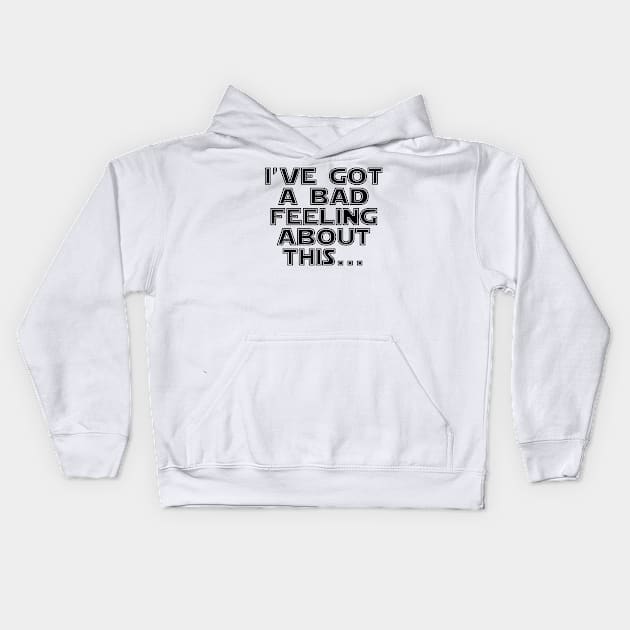 Bad Feeling Kids Hoodie by Vandalay Industries